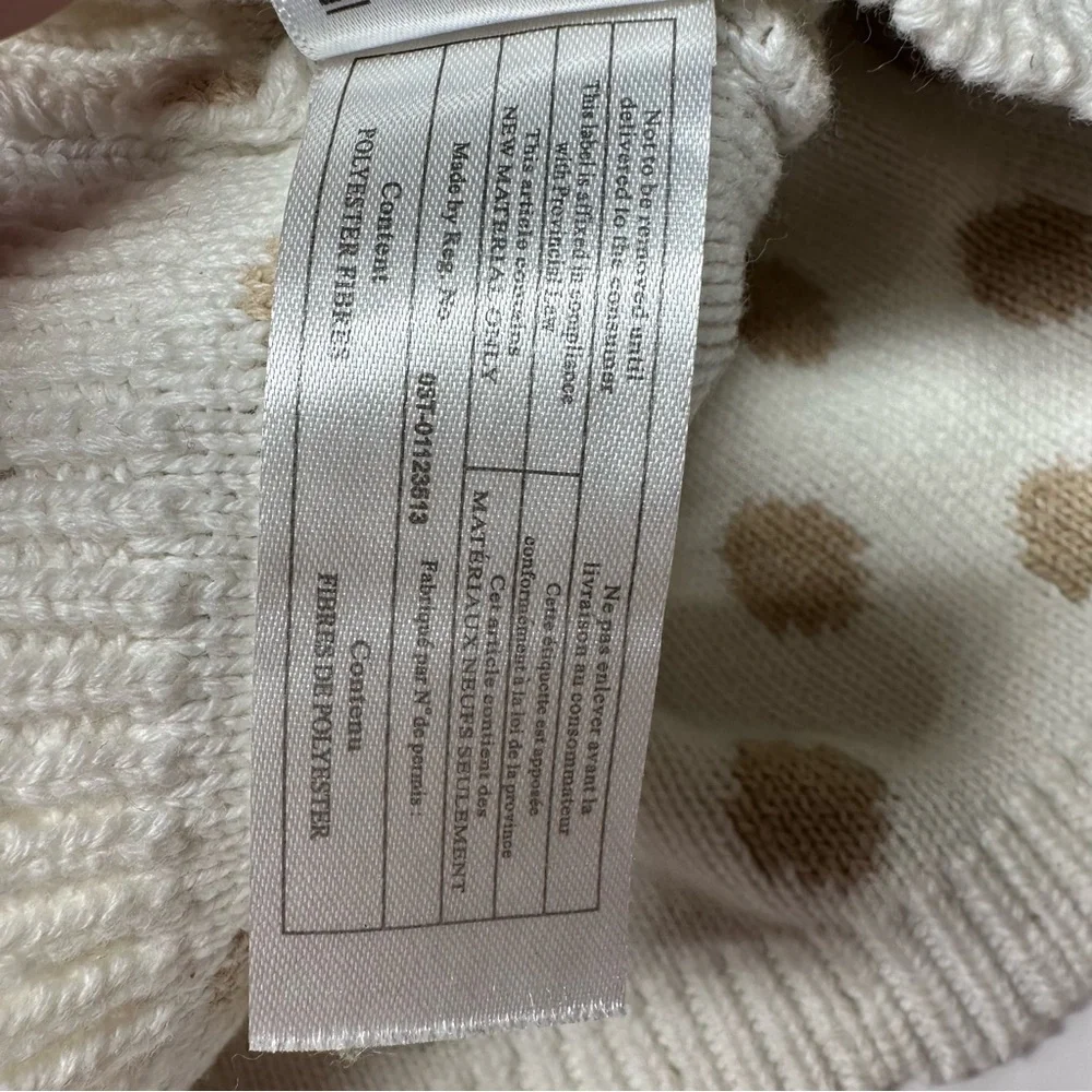 New Gymboree Hat Month Fairy Tale Forest Oh Deer Fawn Beanie Polka Dot 4T 5T